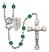 Saint John Paul II Rosary with Zircon Beads