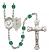 Pope Emeritace Benedict XVI Rosary with Zircon Beads