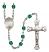 Our Lady of Tears Engravable Rosary with Zircon Beads