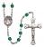 Divina Misericordia Rosary with Zircon Beads