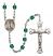 Our Lady of Kibeho Engravable Rosary with Zircon Beads