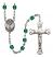 Divino Nino Engravable Rosary with Zircon Beads