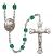 Pope Francis Rosary with Zircon Beads