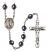 Our Lady of Kibeho Engravable Rosary with Hematite Beads