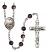 Pope Francis Rosary with Brown Beads