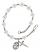 Saint John Paul II Rosary Bracelet with Crystal Beads