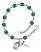 Saint Katharine Drexel Engravable Rosary Bracelet with Zircon Beads