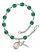 Blessed Herman the Cripple Engravable Rosary Bracelet with Zircon Beads