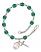 Saint Lydia Purpuraria Engravable Rosary Bracelet with Zircon Beads