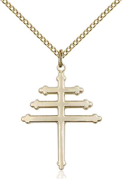 Gold-Filled Marionite Cross Pendant