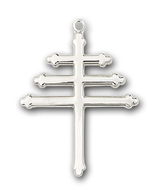 Sterling Silver Marionite Cross Pendant