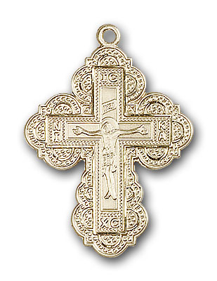 Gold-Filled Irene Cross Pendant