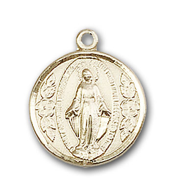 14K Gold Miraculous Medal