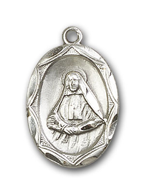 Sterling Silver St. Frances Cabrini Pendant