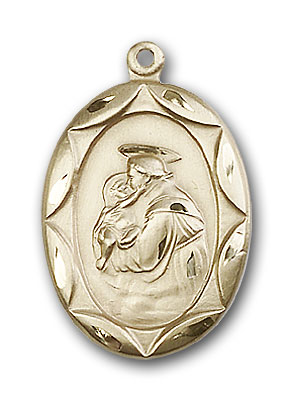 Gold-Filled St. Anthony Pendant