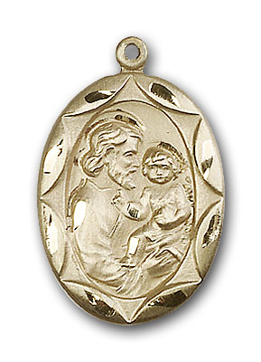 Gold-Filled St. Joseph Pendant