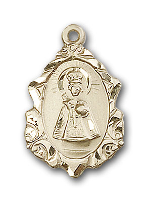 Gold-Filled Infant of Prague Pendant