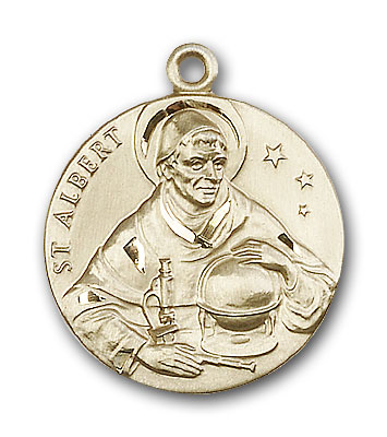 Gold-Filled St. Albert the Great Pendant