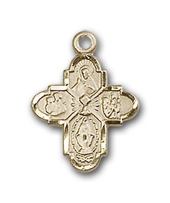 Gold-Filled 4-Way / Chalice Pendant