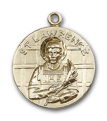 Gold-Filled St. Lawrence Pendant