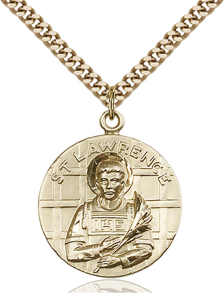 Gold-Filled St. Lawrence Pendant