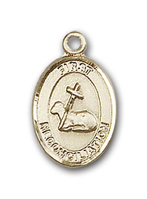 14K Gold First Reconciliation Pendant