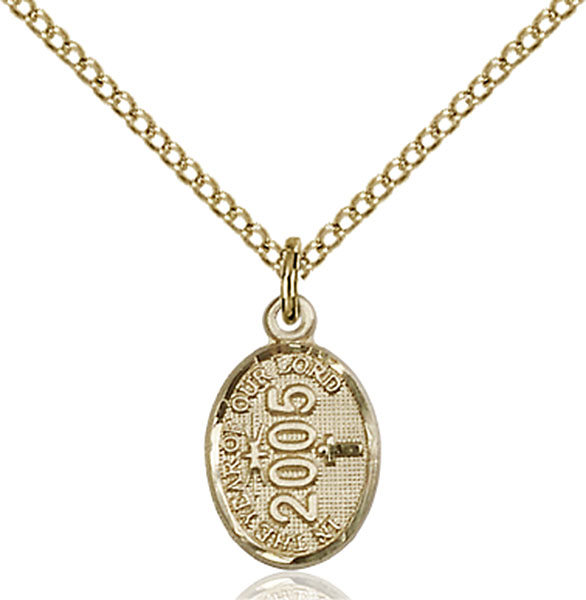 Gold-Filled 2004 Charm Pendant