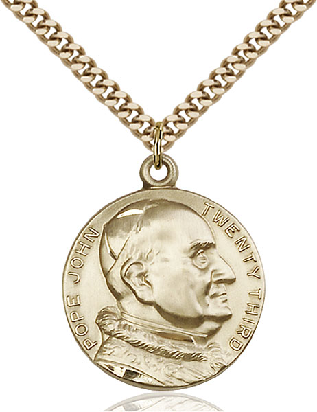 Gold-Filled St. Pope John XXII Pendant