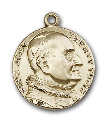 14K Gold St. Pope John XXII Pendant - Engravable