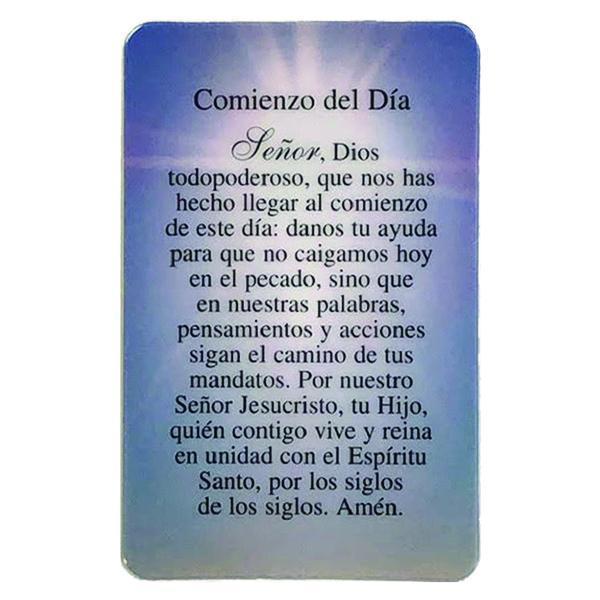 Oracion a Santa Teresa de Avila Laminated Prayer Cards - Pack of 25- in  Spanish Espanol