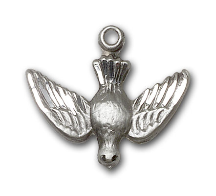 Sterling Silver Holy Spirit Pendant