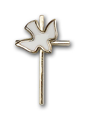 Gold-Filled Cross / Holy Spirit Pendant