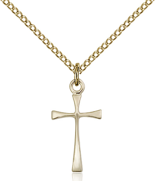 Gold-Filled Maltese Cross Pendant