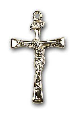14K Gold Maltese Crucifix Pendant
