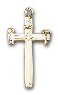 Gold-Filled Carpenter Cross Pendant