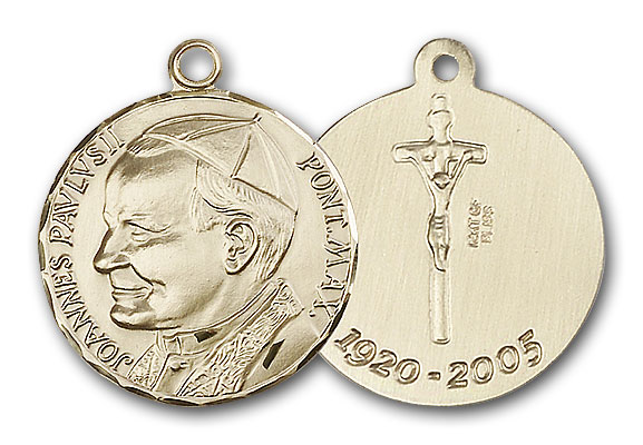 Gold-Filled Pope John Paul II Pendant