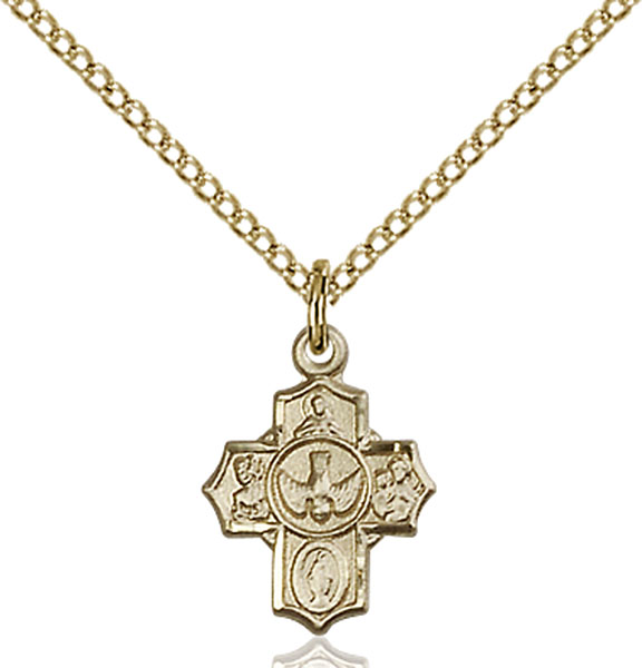 Gold-Filled 5-Way Pendant