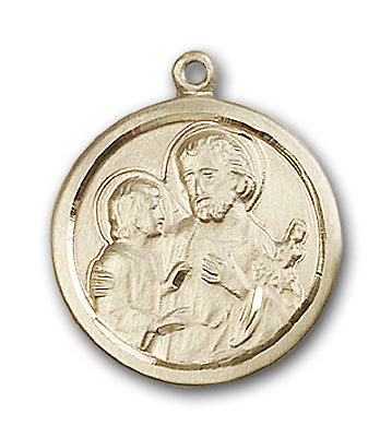 Gold-Filled St. Joseph Pendant