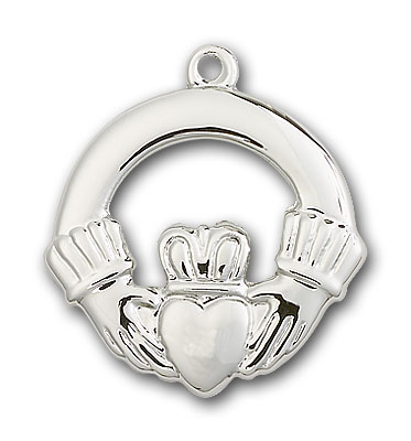 Sterling Silver Claggagh Pendant