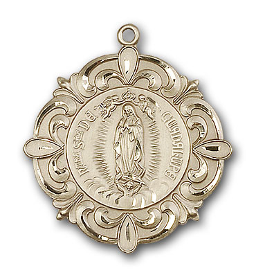 Gold-Filled Our Lady of Guadalupe Pendant