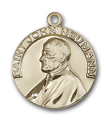 Gold-Filled St. John Neumann Pendant