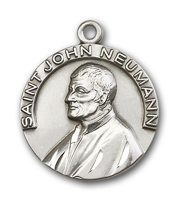 Sterling Silver St. John Neumann Pendant
