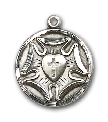 Sterling Silver Lutheran Pendant