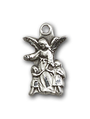 Sterling Silver Littlest Angel Pendant