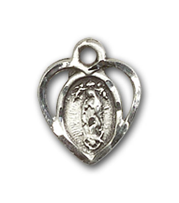 Sterling Silver Our Lady of La Salette Pendant
