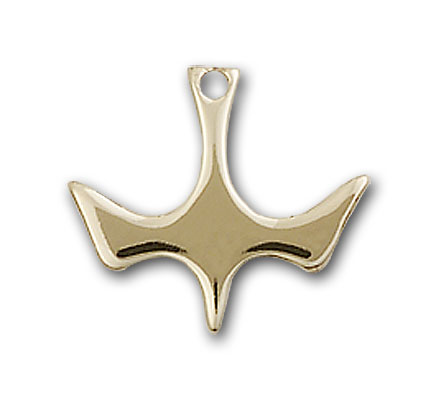 Gold-Filled Holy Spirit Pendant