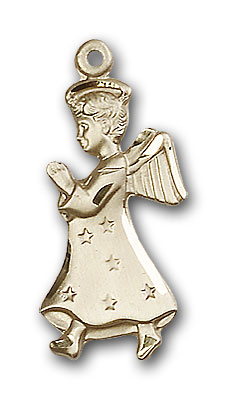 Gold-Filled Angel Pendant