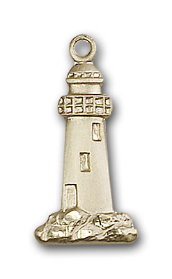 Gold-Filled Lighthouse Pendant