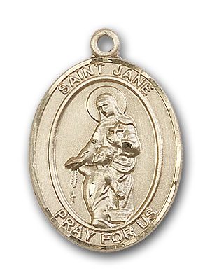 Gold-Filled St. Jane of Valois Pendant