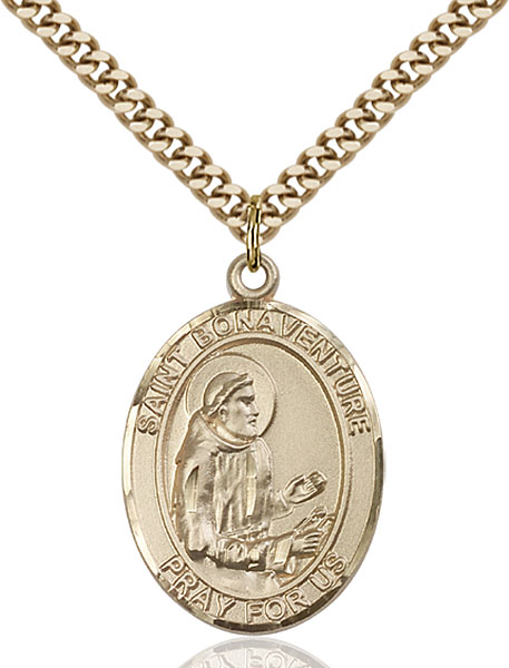 Gold-Filled St. Bonaventure Pendant